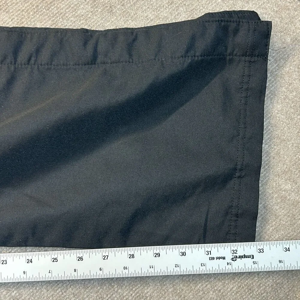 Utah Jazz Team Issue Warm Up Tearaway Pants Size 40 Black Champion Lined 33